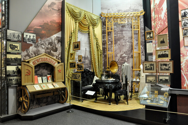 Одна из экспозиций Хабаровского краевого музея