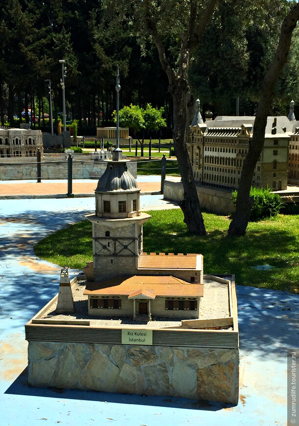 Девичья Башня (Kız Kulesi) в Музее Минисити
