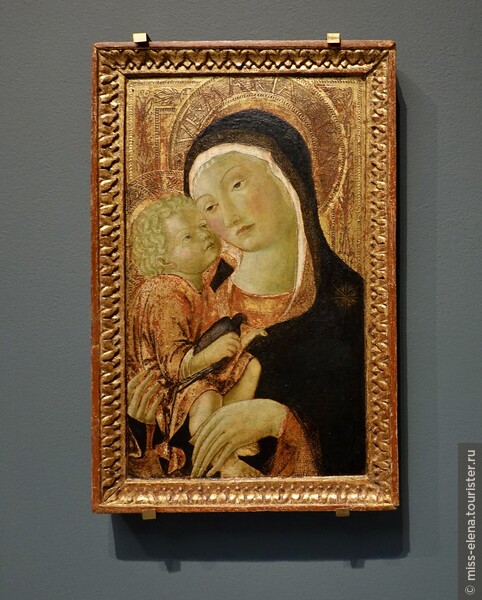 Нероччо де Ланди (1447—1500) Мадонна с младенцем (1470—1480)

