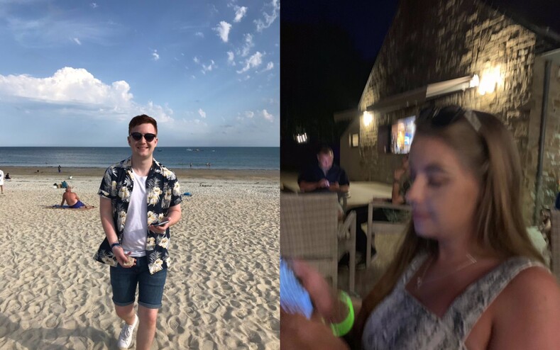 Парни vs девушки: пользователи поделились жизненными и очень смешными снимками о том, как они фотографируют своих половинок в отпуске (девушки точно поймут)