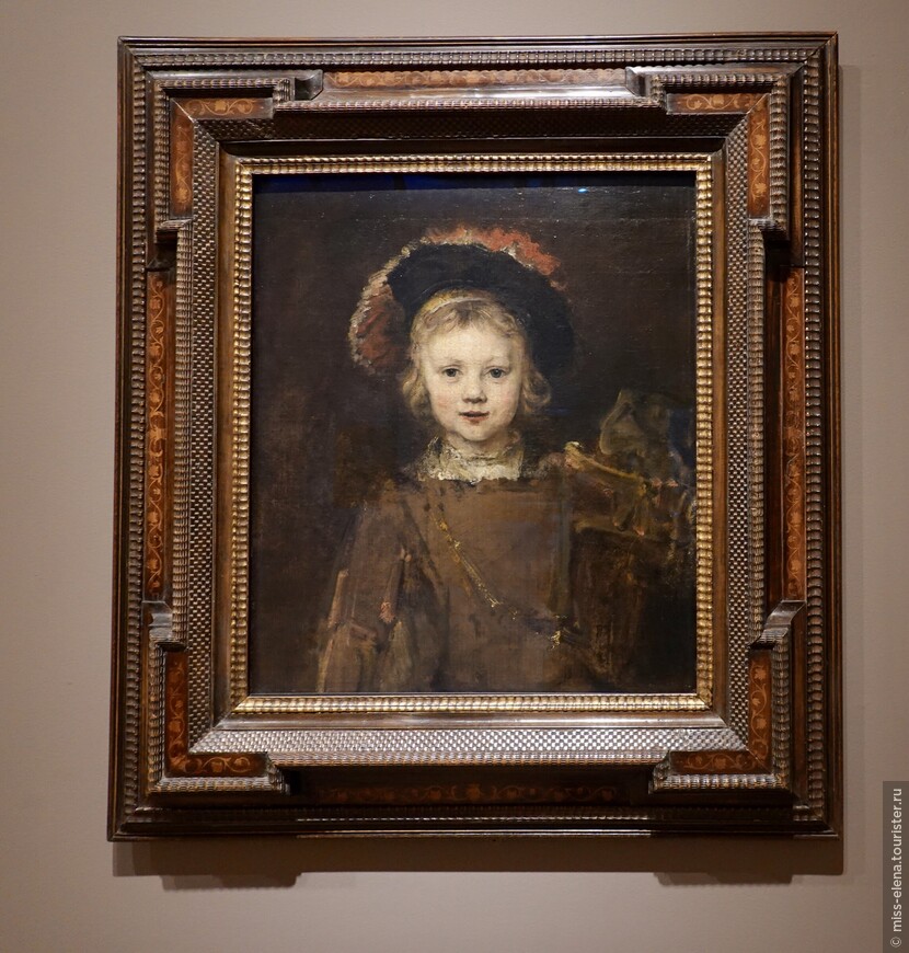 Рембрандт Ван Рейн (1606—1669)  «Портрет мальчика» (1655—1660)