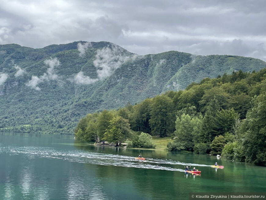 Самое большое озеро Словении — Бохинь