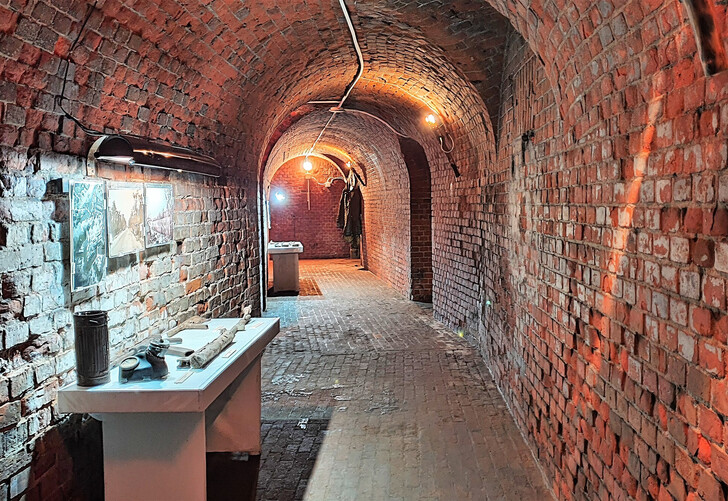 Внутренние помещения Балтийской крепости