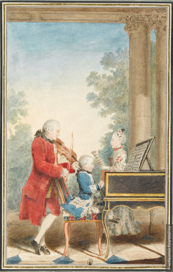 Как жили Моцарты во 2. половине 18.века?
