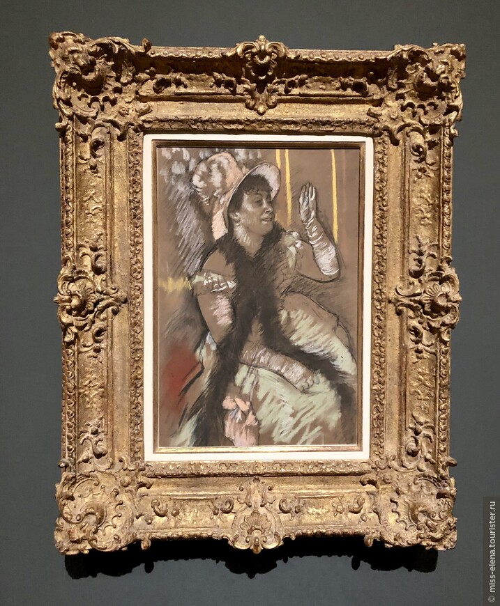 Эдгар Дега (1834—1917) Портрет мадам Детиз-Монин