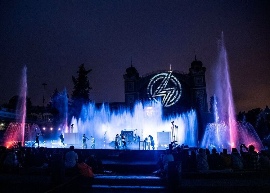 Поющие Кржижиковы фонтаны в Праге