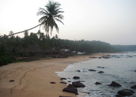 Cola beach (южный Гоа, Индия)