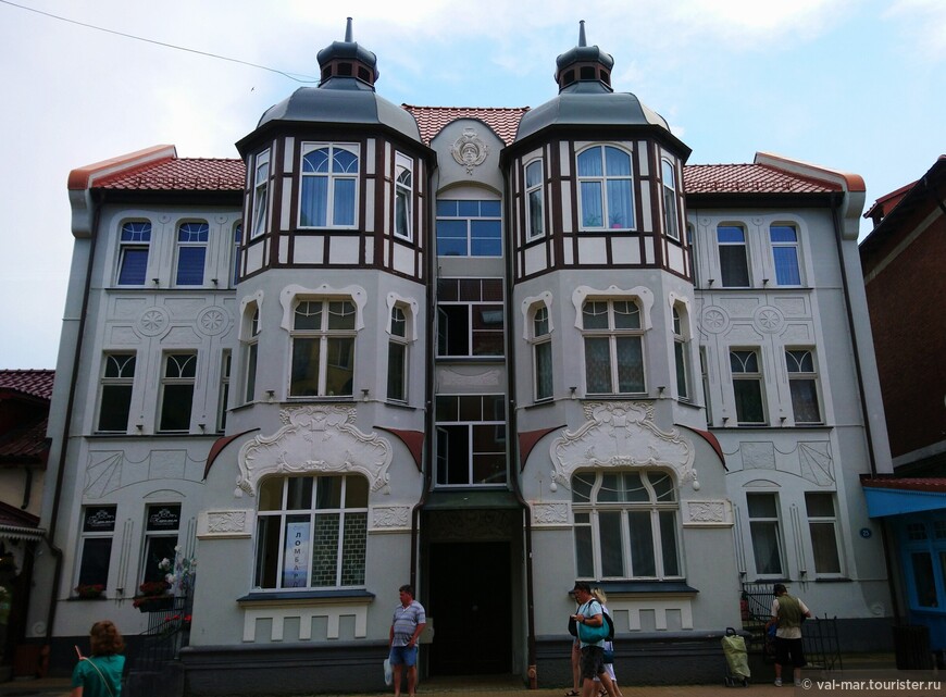 Дом на Курортном проспекте в Зеленоградске