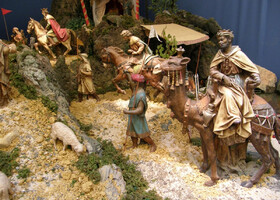 Рождественский белен в г.Малага (Испания).