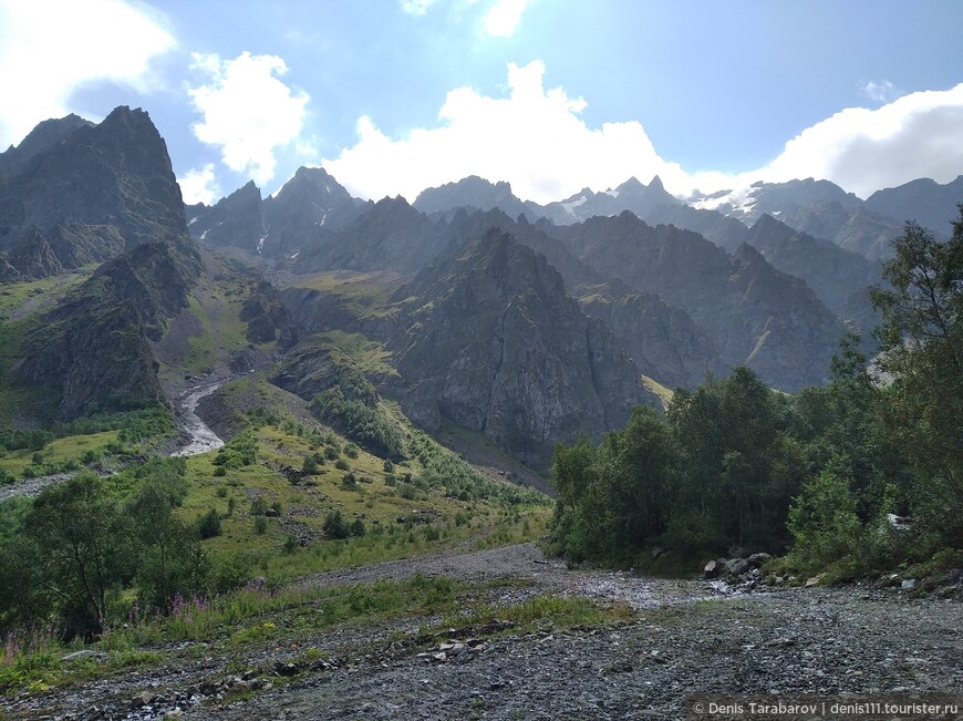 Начало путешествия по Северной Осетии. Сказское ущелье