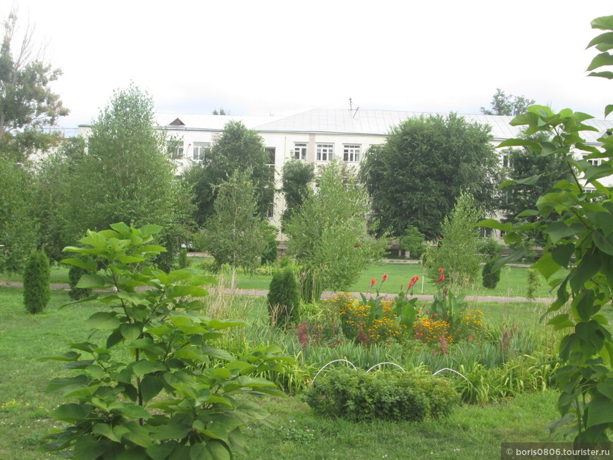 Парк одного из ведущих университетов Астрахани