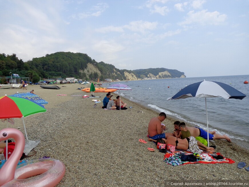 По пляжной Пицунде — Лидзава и Рыбзавод в июле 2021 года