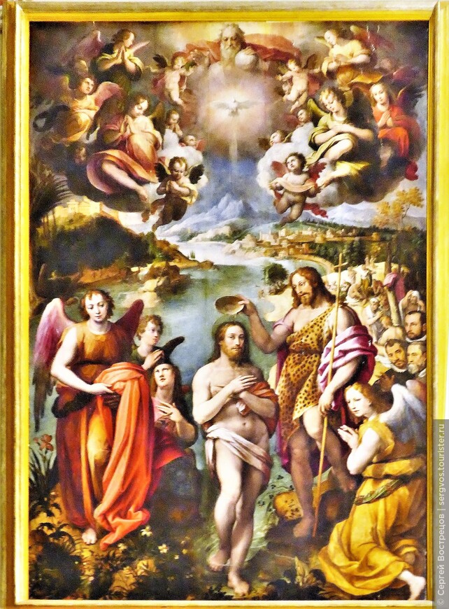 Джованни Страдано. «Крещение Иисуса». 1572. Ризница церкви Санта Мария Новелла