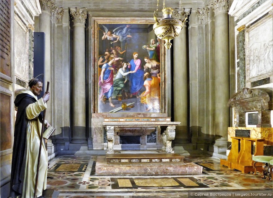 Бронзино. Воскрешение дочери Иаира, 1570-1572. Капелла Гадди в Санта-Мария-Новелла 