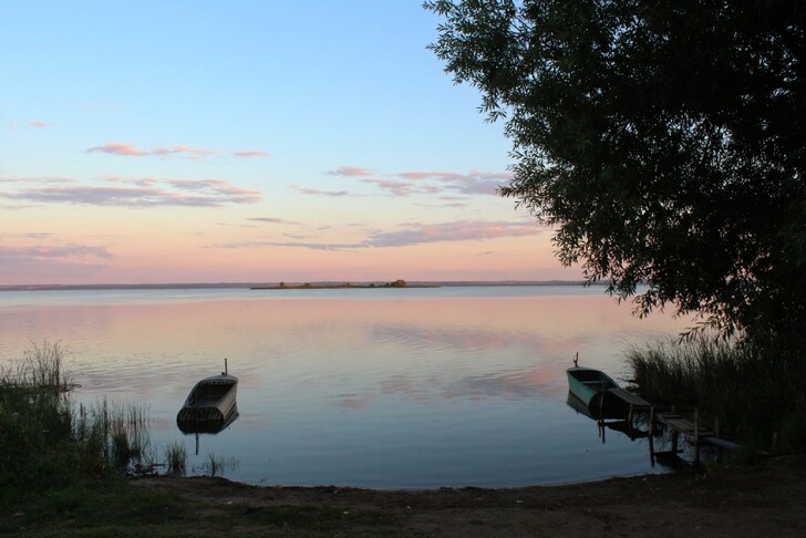 Озеро Неро на закате