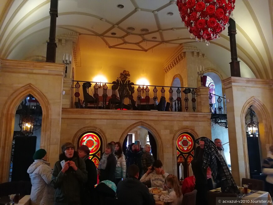 Ресторан «Замок роз» в Задонске…