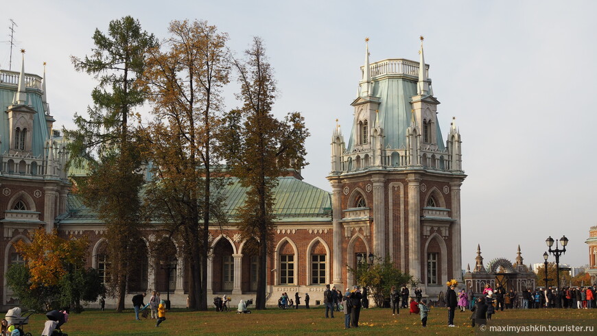 Золотая осень в Царицыно