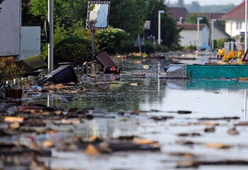 Сильные ливни на юге Франции вызвали наводнения
