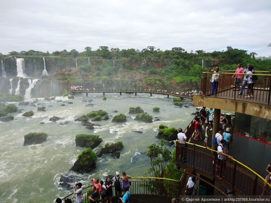 Самостоятельно к водопадам Игуасу с бразильской стороны.
