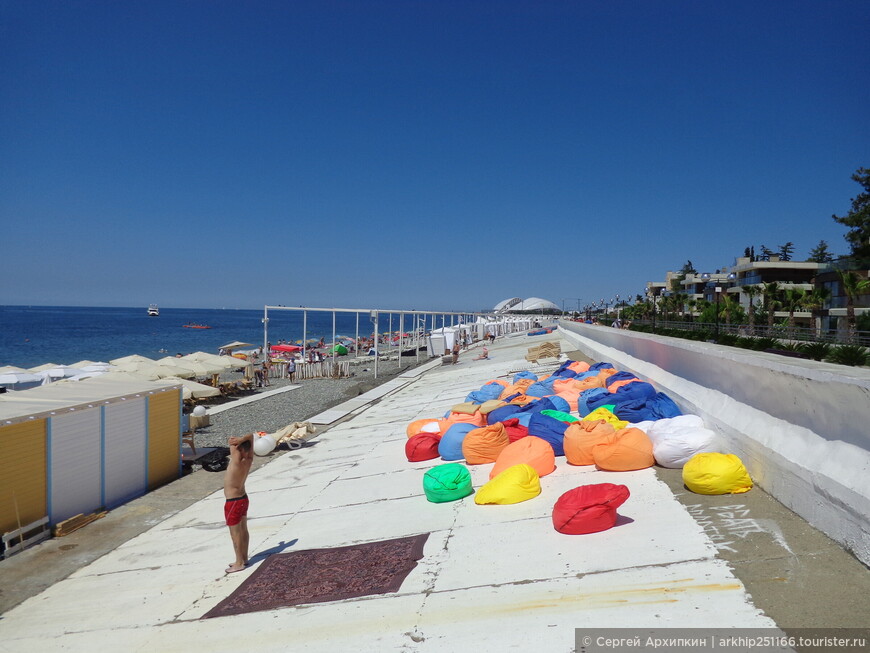 Новый курорт на Юге России — Сириус: его пляжи и Олимпийские объекты