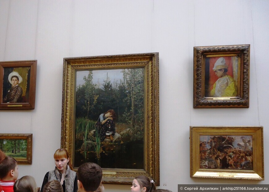 Третьяковская галерея  в Москве — шедевры русского искусства от 11 до 19 века