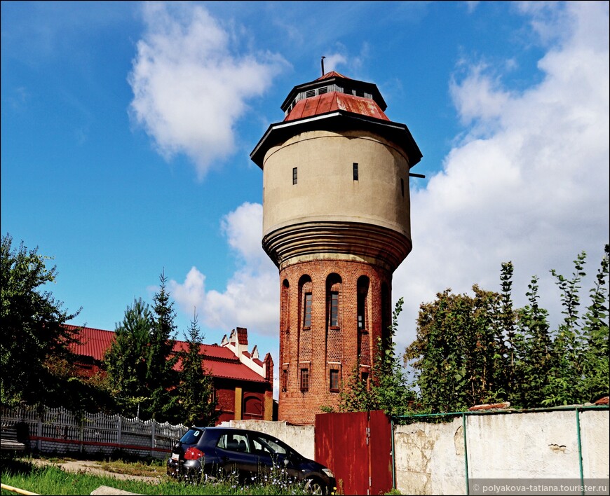 Железнодорожная водонапорная башня построена в 1891 году