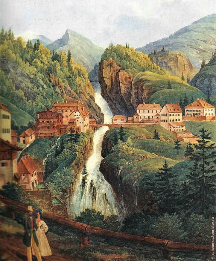Гастайнский водопад — зрелище и здоровье, часть I.