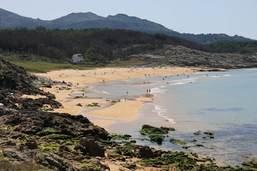 Пляж рядом с Кастро-де-Баронья