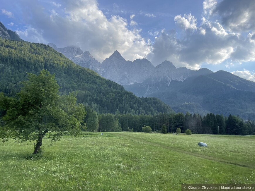 Долина зимних прыжков в летней Словении