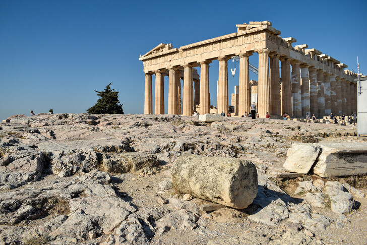 Руины легендарного Акрополя