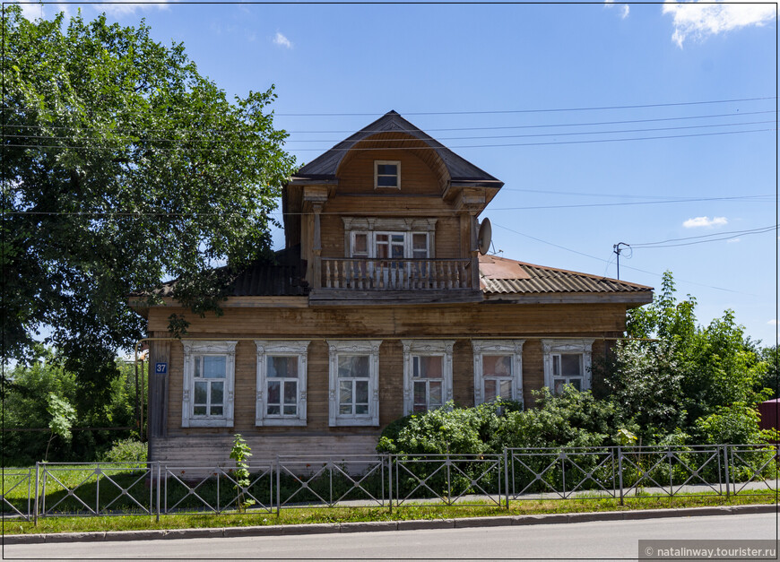 Дом с мезонином усадьбы Чулкова. 1908 год 