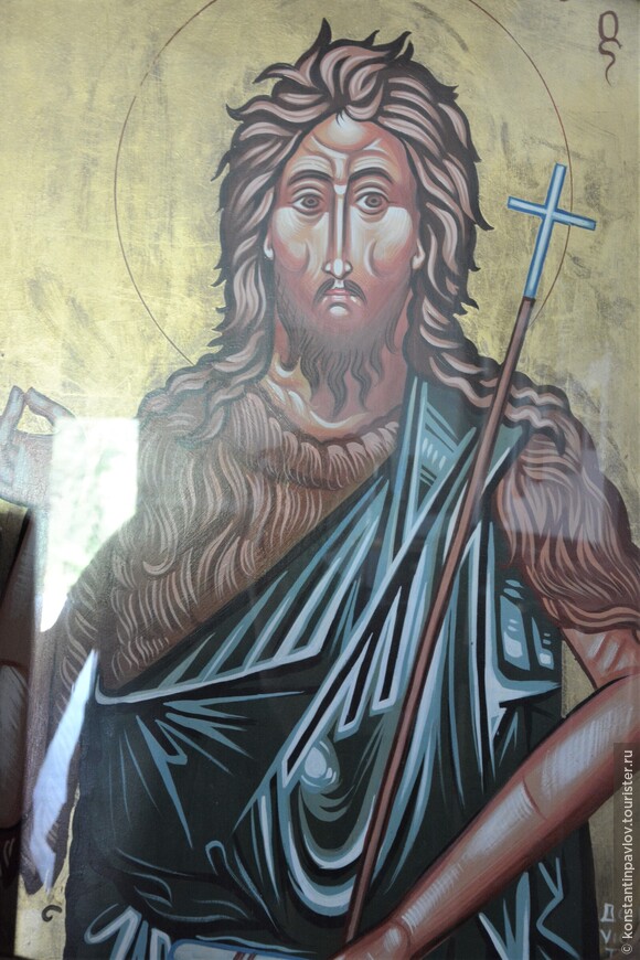 Икона в православной церкви Святого Михаила в районе Горица Берата