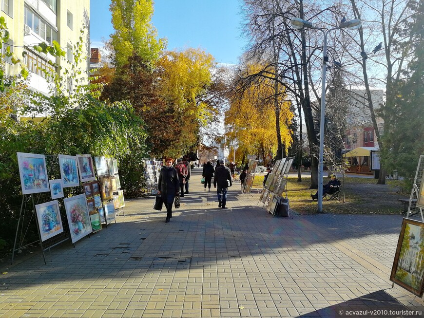 Прогулка по осеннему Воронежу