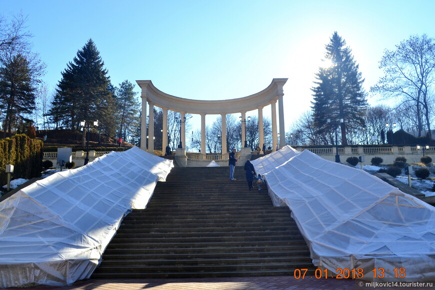 Кисловодск-январский, солнечный