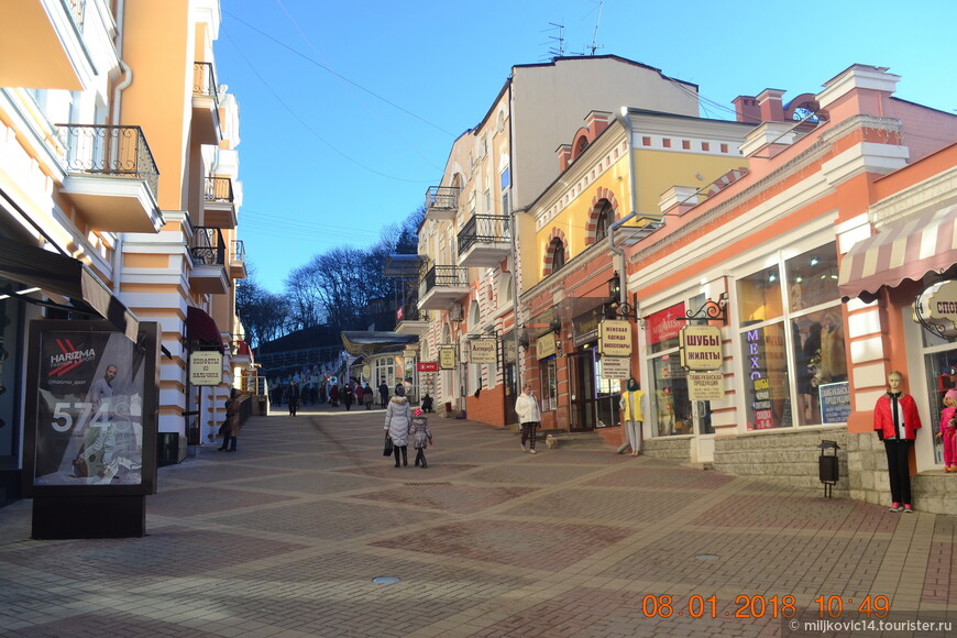 Кисловодск-январский, солнечный