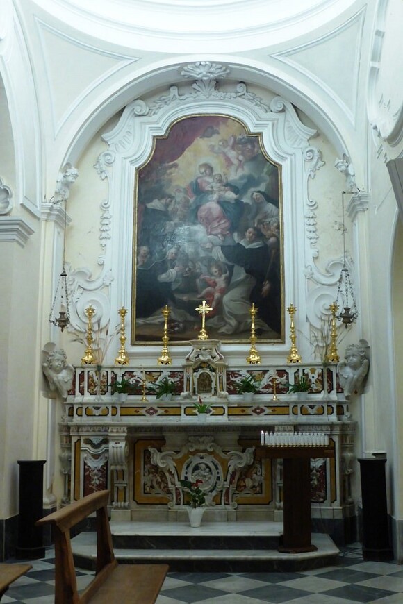 Главный собор в Анакапри — церковь Святой Софии 16 века