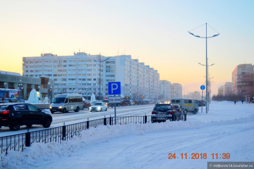 Новый Уренгой — мороз и солнце...