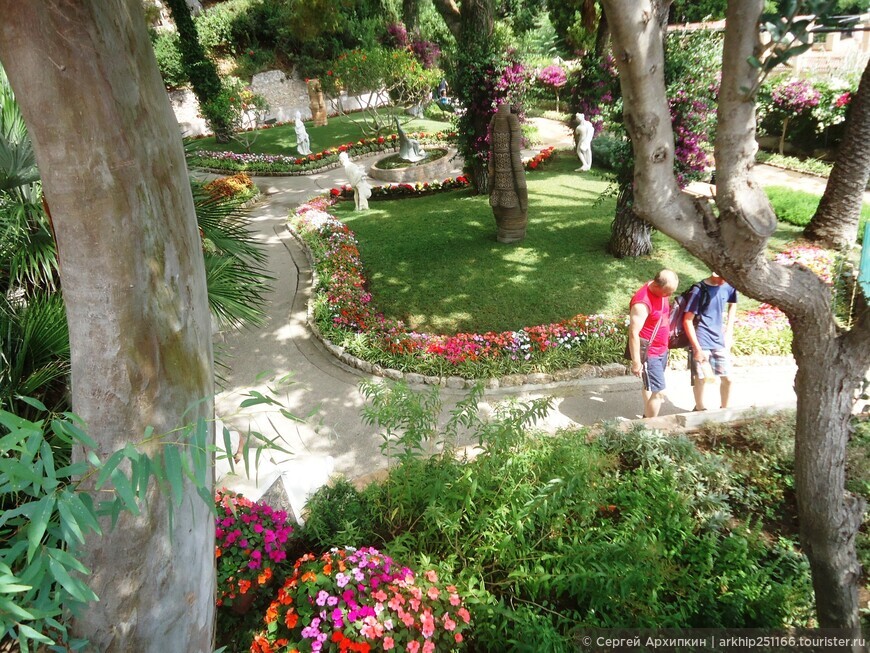 Сады Августа на острове Капри (Италия)