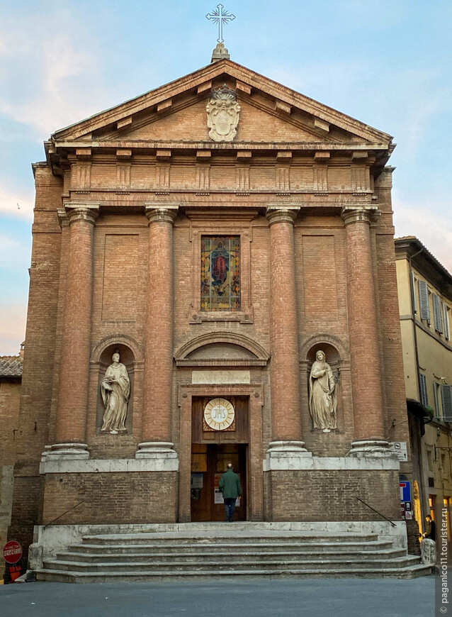 Аббатство Monteoliveto Maggiore в Тоскане