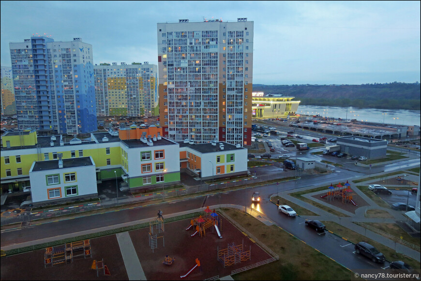 Вид из окна нижегородской квартиры