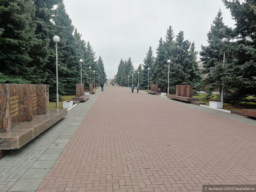 В парке «Победы» города Чебоксары