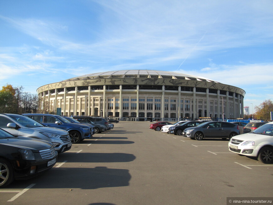 Большая спортивная арена «Лужники». Прогулка по крыше