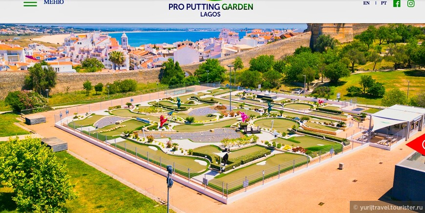 Гольф-клуб Pro Putting Garden. Снимок из Интернета