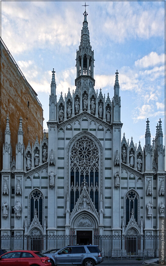 Церковь Сакро Куоре дель Суффраджо (La chiesa del Sacro Cuore del Suffragio)