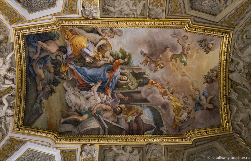 фрески Микеланджело Черутти в церкви Санта-Мария Маддалена 