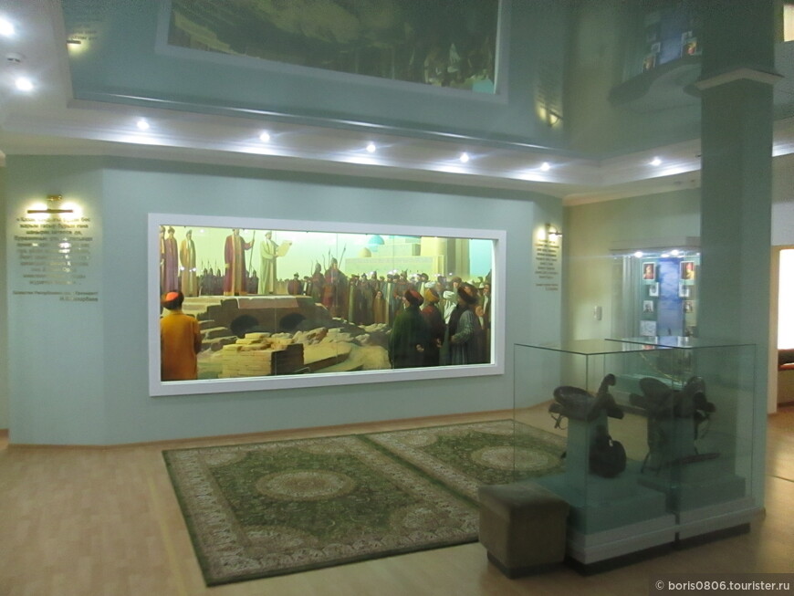 Краеведческий музей, залы по истории Казахстана в Средние века и до 1917 года