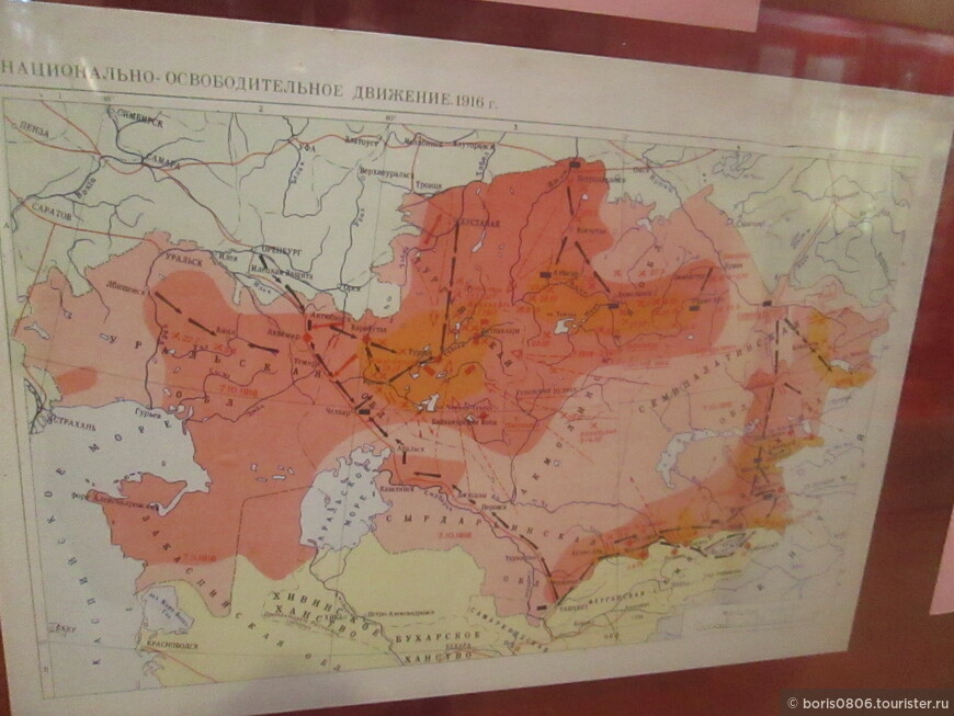 Краеведческий музей, залы по истории Казахстана в Средние века и до 1917 года