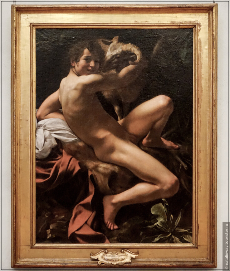 Микеланджело Меризи да Караваджо (1573–1610) Святой Иоанн Креститель 1602. Холст, масло. 