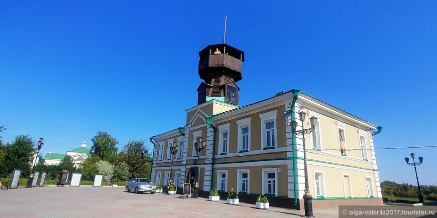 Музей истории Томска  в здании бывшей пожарной управы.