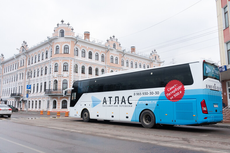 Из Вологды в Санкт-Петербург на автобусе